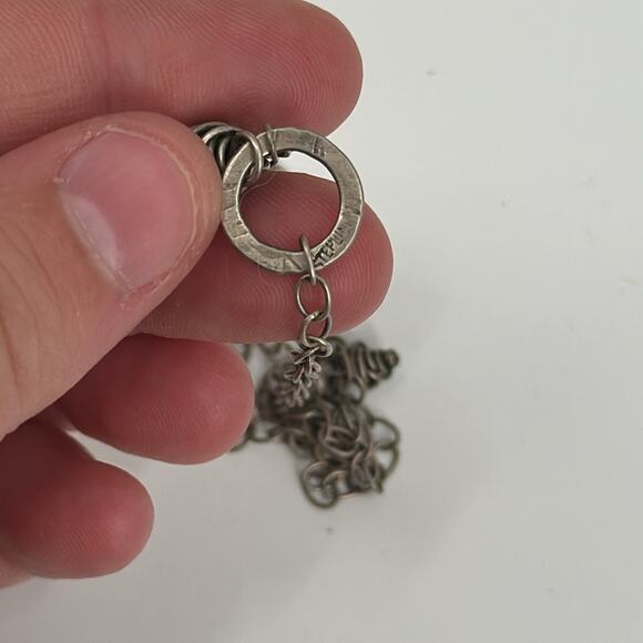 Sterling Silver wire wrapped necklace - Picture 4 of 5